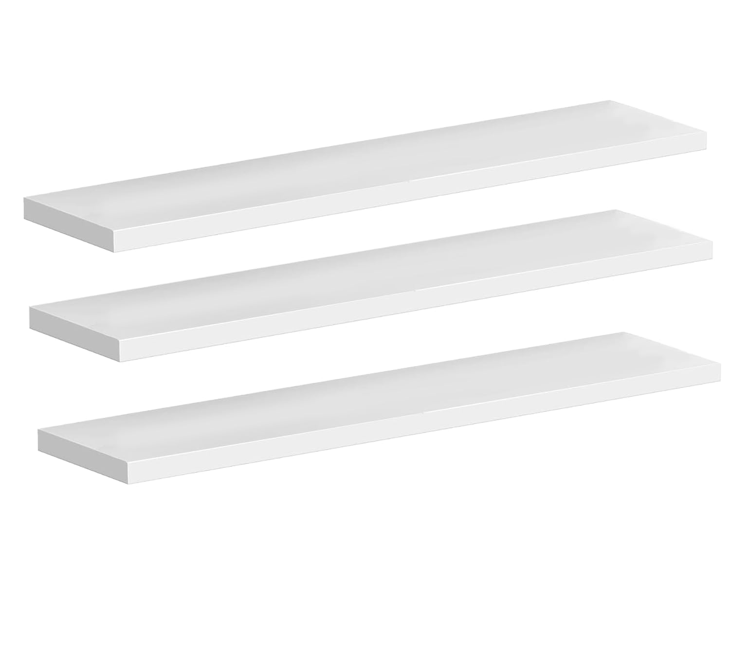 ASIDECOR Pack 3, Medicine Cabinet Replacement Shelves Suitable for Bathroom Living Room Kitchen Wall Mounted and Hanging Medicine Cabinet, White (14