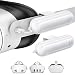 2 Pack Akku-Pack für Meta Quest 3S/3/2, Kinwin 20000mWh 18W Schnelllade Batterie für Oculus Quest 3S/3 Zubehör, erweiterter VR Headset Akku, leichtes und tragbares Ladegerät für Extra 2-4H