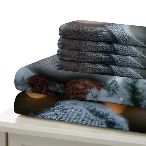 Housse de couette super douce 260x220cm avec impression 3D de précision - 7