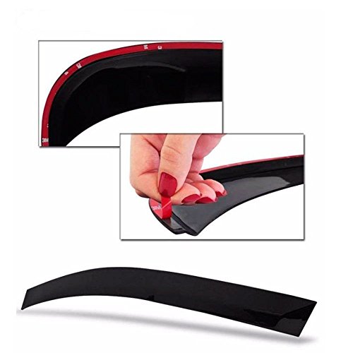 Calha de Chuva Acrilica Adesiva Onix 2012 a 2017 Prisma 2013 a 2017 4 Portas