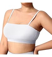 Yiifit Gepolsterter Damen Sport-BH Fitness Workout Push up Bra Sport Starker Halt Tanktop