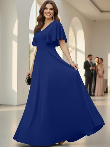 Image of KOH KOH Womens Long Elegant Bridesmaid Evening Cocktail Modest Maxi Dress