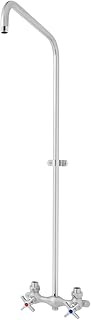SC-1240-LH Commander Exposed Indoor/Outdoor Shower System with Extended Arm, Polished Chrome