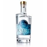 Rain Gin Premium – Ginebra Artesanal con Agua de Lluvia de Cantabria, Quíntuple destilación, London Dry, 70 cl, 40% Vol