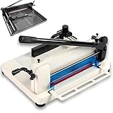 Metall-Papierschneider mit Klingenverriegelung und Papierpresse – unverzichtbares Werkzeug für präzises Schneiden und Basteln in Büro, Schule und Scrapbooking