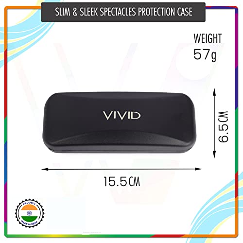 Image of Unisex Lightweight Specs Hinge-Spring Eyewear Dabbi Abs Hard Case Cover