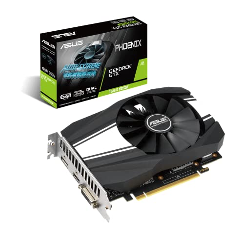 Price comparison product image ASUS Phoenix GeForce GTX 1660 Super 6GB GDDR6 Graphics Card,  Nvidia Turing Architecture,  Auto Extreme Technology