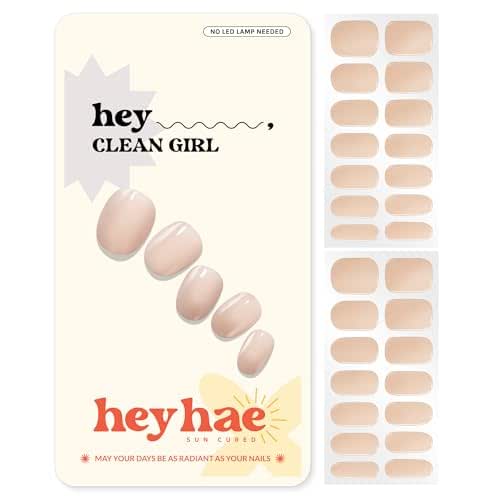 Heyhae Semi Cured Gel Nail Strips | Spring Nails No