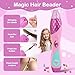 Yoloflix Hair Braiding Machine, Hair Salon Toys for Girls with Braider, Beads, Wig & Accessories, Kids Hair Styling Tool Toy Set, Christmas Birthday Toys Gifts for Girls