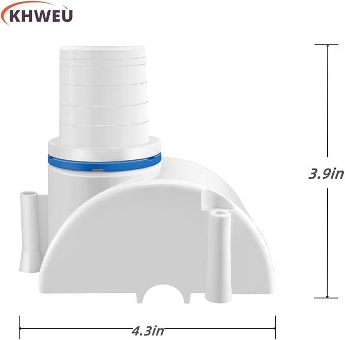 Repuesto cubierta superior turbina para limpia piscinas miniatura 4