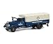 Produktbild Schuco 450310500 MB 450310500-Mercedes Benz Lo 2750 Transportwagen, Modellauto, 1:43, blau-weiß