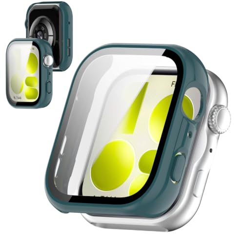 FINEEN Huawei Watch Fit 5 Pro �P�[�X PC�f�� �����K���X�S�ʕی� �Ή� �t�@�[�E�F�C�E�H�b�`�t�B�b�g5�v�� ��p �ی�J�o�[ �f�U�C���ȒP���t�� �ϏՌ��� �����ߗ� �w��h�~ for fit 5 pro �P�[�X ���{���Ɏq