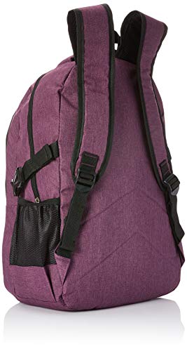 Mochila Executiva, Poliester, Feminina, Roxa