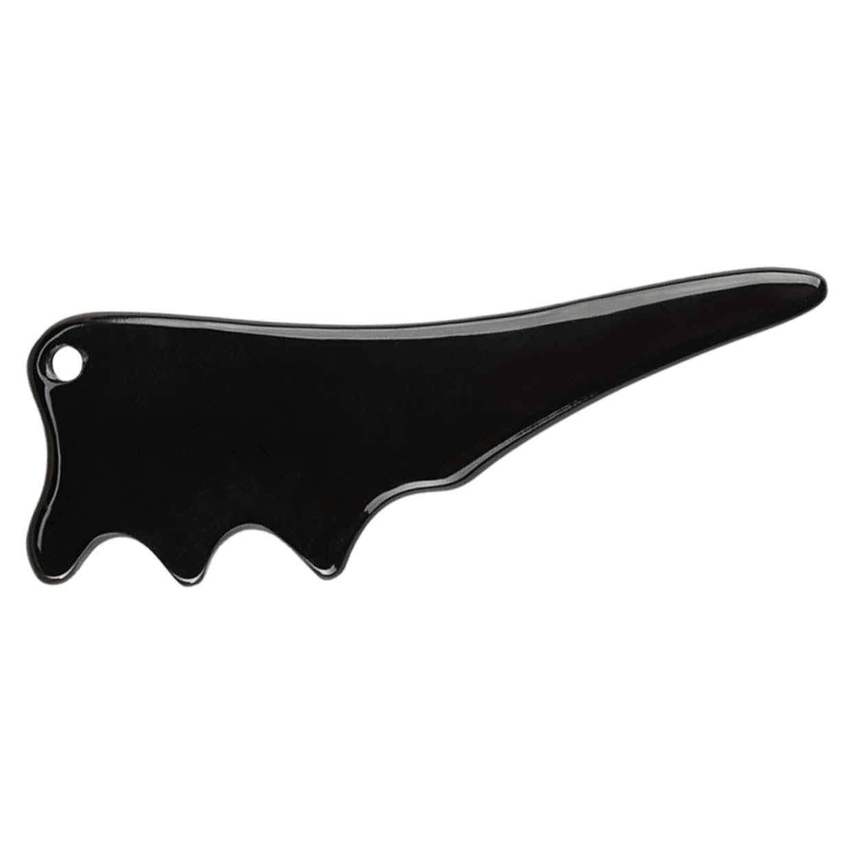 3piezas Placa De Raspar Multifuncional De Cuerno Natural Diseño De Cabeza De Pájaro Para Masajes Faciales y Corporales Herramienta De Gua Sha Para Cuello y Espalda