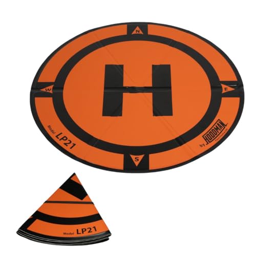 Hoodman 加重三つ折りランディングパッド 50 ドローン 離着陸ヘリポートの商品画像（Amazon）