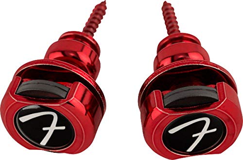Amazon | Fender ストラップピン Fender® 'F' Locks, Red