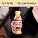 Dunkin' Donuts French Vanilla Iced Coffee Bottle, 13.7 fl oz, 12pk - CASE