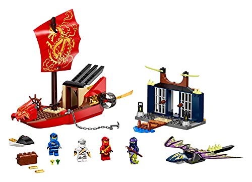 Lego Set - Ninjago Flug mit dem Ninja-Flugsegler 71749 + Ninjago Rätselspaß mit Garmadon (Softcover) – Bild 4