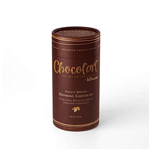 Chocol'art Velvety Smooth Drinking Chocolate Mix | Dairy Free - Nut Free - Soy Free - Gluten Free - Vegan - Non GMO (1)