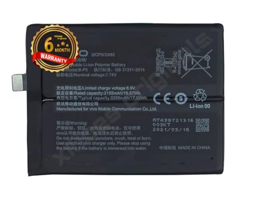 Image of Original B-P5 Battery for Vivo iQOO Neo 5 (V2055A) / iQOO 7 (V2049A, I2009) Battery with 6 Month Warranty****(ZZ150)
