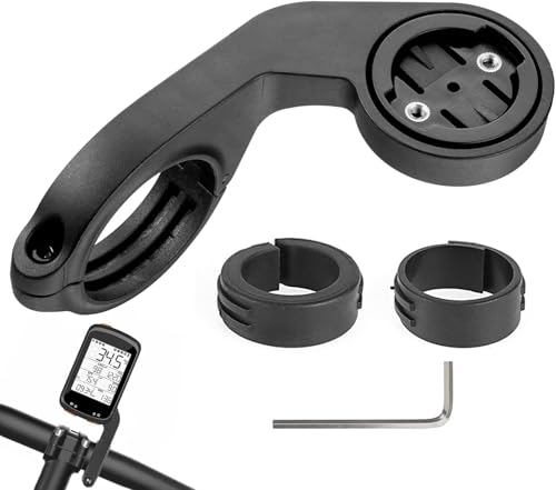 LgCiXli Soporte de bicicleta profesional para Garmin Edge 1040 1030 840 540 530 | Soporte aerodinámico GPS para bicicleta de carretera y MTB | Visibilidad óptima y agarre estable | Ø 31,8 mm