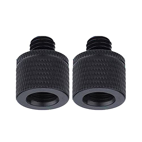 Set Di Viti Adattatrici 3/8 A M6/M10/M12 Per Treppiede E Fotocamera – 2 Pezzi In Alluminio, Aggancio Rapido