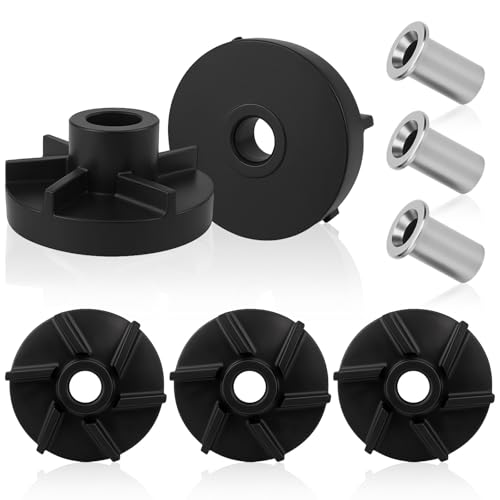 Honoson 3 Set 3587 Standard Magnetic Impeller & 3220 Bearing Sleeve Combo Pack Compatible with Grindmaster Crathco Beverage Dispensers (D15 D155 D25 D255 D35 D355)