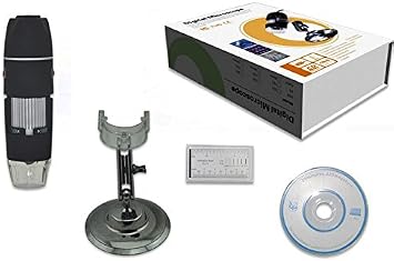 BANGWEIER Portable USB Digital Microscope 50X ~500X Magnification Mini Microscope Camera