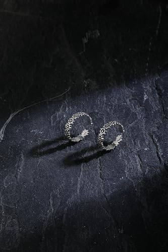 Image of DHRUVS COLLECTION 925 Oxidized Silver Glossy Finished Toe Ring for Girls & Women - 3.8 Grams
