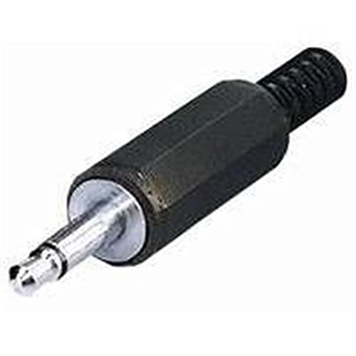 Preisvergleich Produktbild 3,5mm Klinkenstecker Lötversion, schwarz