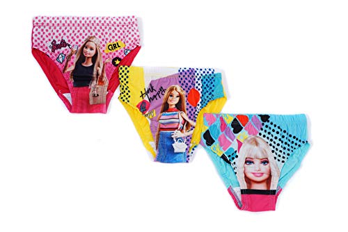 Image of Red Rose Girl's Cotton Printed Underwear | Panties for Girls (Pack of 3,12-18 Months) Multicolour