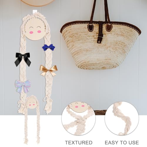 Soporte de algodón para cabello que organiza accesorios colgantes 3