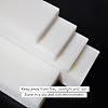 HDPE Block White PE Polyethylene Rectangular Solid Plastic Tapping Block High Density Sheet Great for DIY Projects for Machining Home Floor Improvement (1-3/8 x 12 x 3)