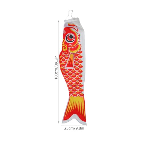 Drapeau carpe japonais anti-UV pour embellir une devanture extérieure