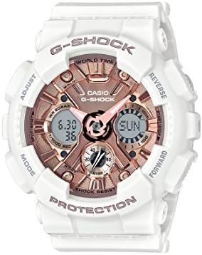 G-Shock Casio Women's GMS-S120MF-7A2CR Analog-Digital Display Quartz White Watch