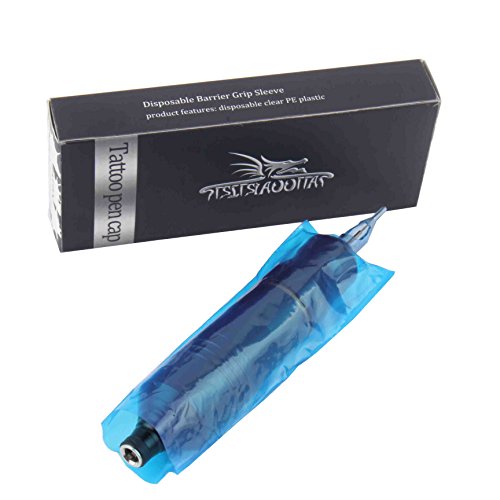 Yilong 200Pcs Cartridge Tattoo Machine Pen Type Covers Bag Protect The Tattoo Machine #TOP1