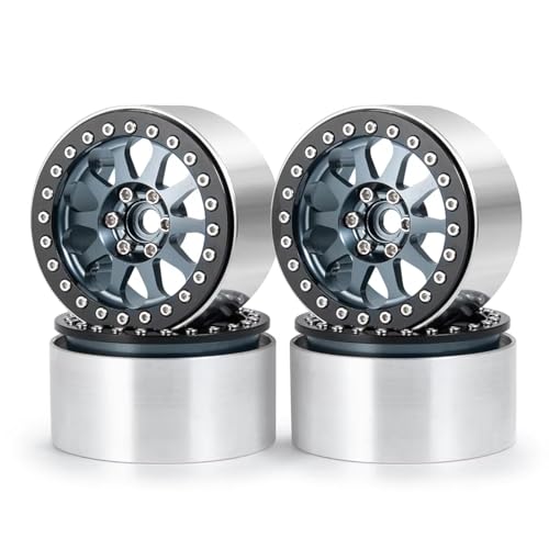 RC�z�C�[���n�u For Axial For SCX10 90046 RR10 For Wraith 90048 For TRX4 For TRX6 1/10 4�� 35mm 2.2�C���` �r�[�h���b�N�z�C�[���n�u���� RC�J�[�p�[�c