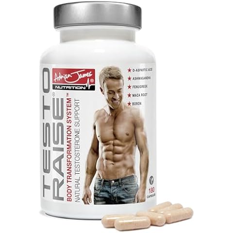 Adrian James Testoraise Testosterone Supplements for Men Cover