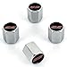 Elite Automotive Products, Inc. Logo Tire Stem Valve Caps for Chevy Camaro SS (Chrome)