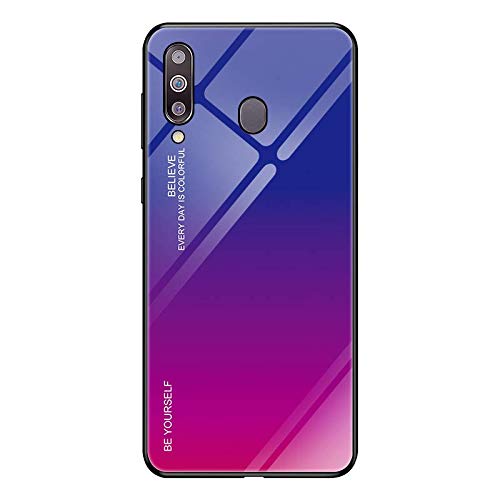 Hülle® Gradient Color Anti-Scratches Glass Case for Samsung Galaxy A20e (4)