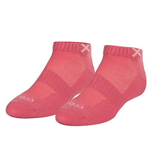 Image of Odd Sox - Basix Heather Athletic Ankle Socks - Performance Comfort Cotton Cushioned Breathable Arch Support - Unisex Sizing