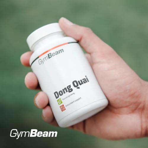 GymBeam Dong Quai (Kapseln) - Angelica Sinensis-Extrakt, weiblicher Ginseng, vegan, 1% Ligustilid, für Frauen & Männer, traditionelles Kräuterergänzungsmittel für einen gesunden Lebensstil, 90 Kaps