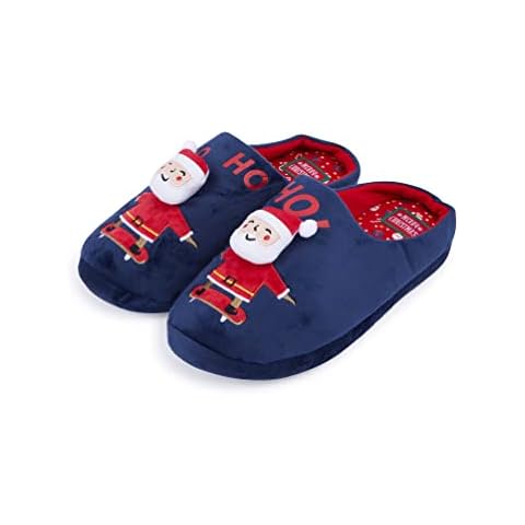 Tokyo Laundry Men's Christmas Mule Slippers Cover