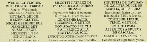 Walker's Shortbread Festive Shapes Holiday Assorted Cookies, Pure Butter Shortbread Cookies, 12.3 Oz Tin #TOP7