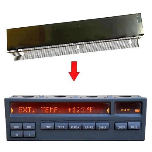 Pantalla LCD OBC de 11 botones para BMW E36 y E31 con ref 62138357666 2