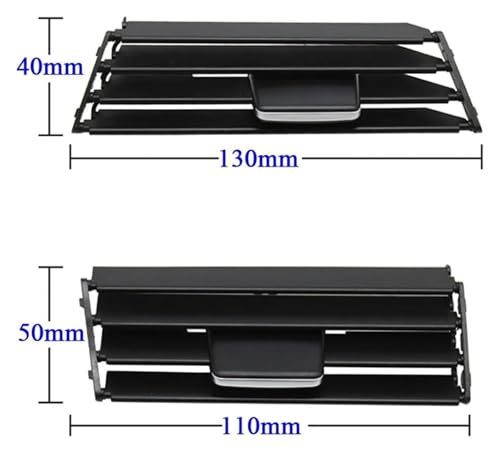 Kit réparation sortie climatisation avant pour BMW E90 E91 E92 E93 déflecteur milieu gauche - 5
