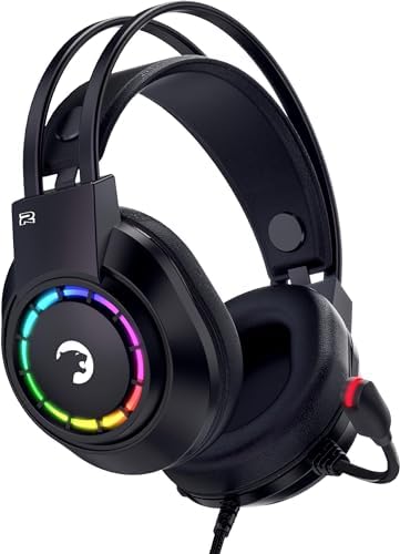 GamePower Voldon Siyah 7.1 Surround Rainbow Gaming Kulaklık - Görsel 1