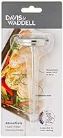 Davis & Waddell D20143 Essentials Stainless Steel Roast Meat Kitchen Cooking Thermometer 54°C to 88°C Temperature Range
