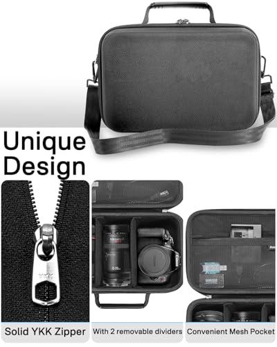 Maleta rígida para cámara compatible con Canon Sony Nikon miniatura 5