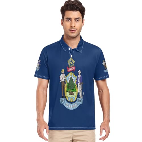 Polo zippé GuoChe homme anti-transpiration fini le col mouillé au travail